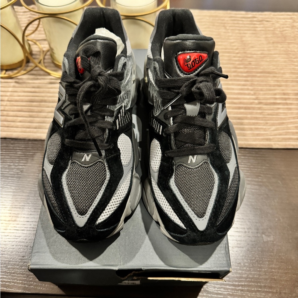 New Balance Black and Gray Sneakers